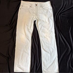 Men’s Buffalo Pale Blue Six Basic Slim Straight Jeans W34 x L30